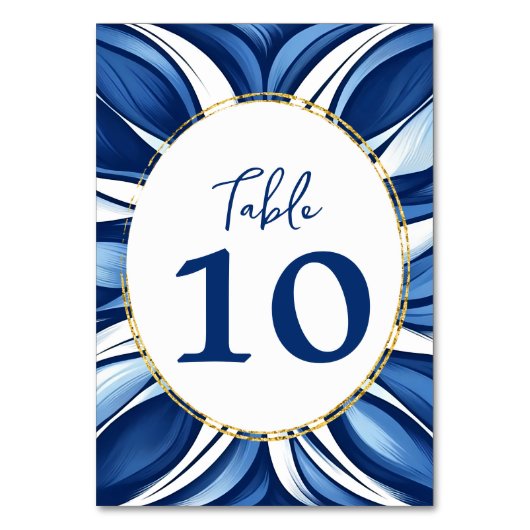 Bio Bläschen Tischnummer (Rückseite)