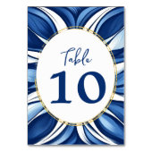 Bio Bläschen Tischnummer (Vorderseite)