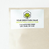 Bio Blätter Blume Hexagon Bauer & Landwirtschaft