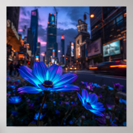 Bio Blau Poster