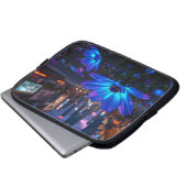 Bio Blue 10' Laptopschutzhülle (Vorne Knopf)