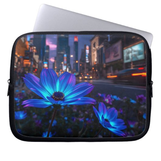 Bio Blue 10' Laptopschutzhülle (Vorderseite)