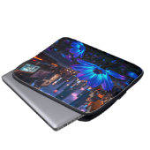 Bio Blue 13' Laptopschutzhülle (Vorne Knopf)