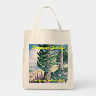 Bio-Blumen-Tasche aus dem Gebirge für den Einkauf Tragetasche