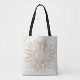 Bio bohischer Sonnenaufgang Mandala Tasche
