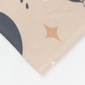 Bio Boho Pattern Fleecedecke (Ecke)