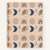 Bio Boho Pattern Notizblock (Vorderseite)