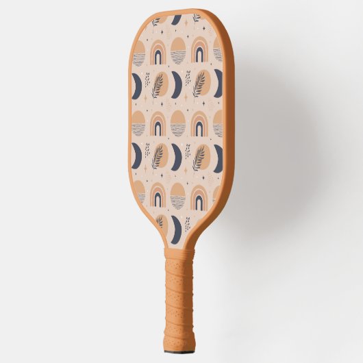 Bio Boho Pattern Pickleball Schläger (Links)