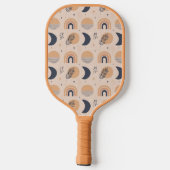 Bio Boho Pattern Pickleball Schläger (Rückseite)