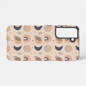 Bio Boho Pattern Samsung Galaxy Hülle (Rückseite (Horizontal))