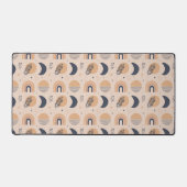 Bio Boho Pattern Schreibtischunterlage (Vorderseite)