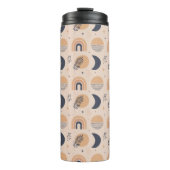 Bio Boho Pattern Thermosbecher (Vorderseite)