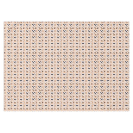 Bio Boho Pattern Tischdecke (Vorderseite (Horizontal))