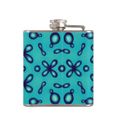 Bio Chemie Atomorbitalmuster Flachmann (Rückseite)