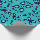 Bio Chemie Atomorbitalmuster Geschenkpapier (Ecke)