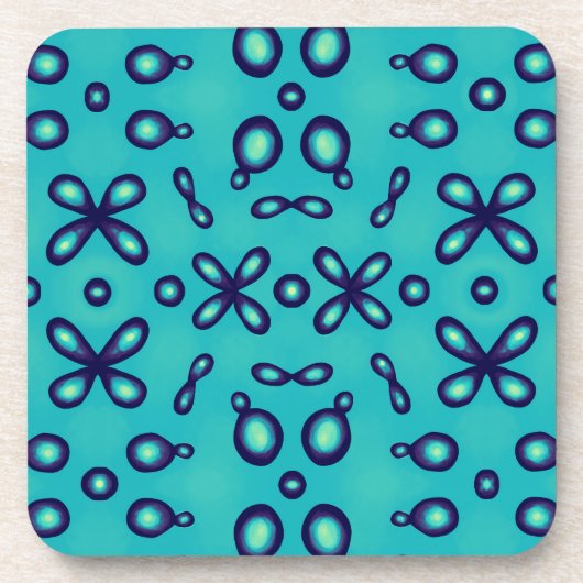 Bio Chemie Atomorbitalmuster Getränkeuntersetzer (Vorderseite)