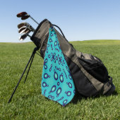 Bio Chemie Atomorbitalmuster Golfhandtuch (Gras)