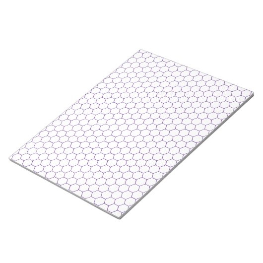 Bio Chemie Hexagonal Große Graphen Papier nicht Notizblock (angewinkelt)