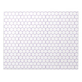 Bio Chemie Hexagonal Große Graphen Papier nicht Notizblock (Vorderseite)