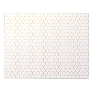 Bio Chemie Hexagonal Große Graphen Papier nicht Notizblock