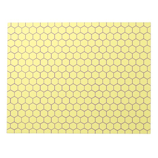 Bio Chemie Hexagonal Große Graphen Papier nicht Notizblock (Vorderseite)
