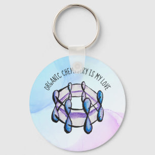 Bio Chemie Liebe Molekularbiologie Lehrer Schlüsselanhänger