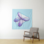 Bio Chemie Molekulare Atomorbitalwissenschaft Wandteppich (Beispiel (Horizontal))