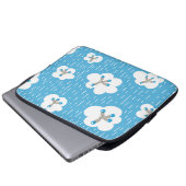 Bio Chemie-Moleküle Studentenlehrer Laptopschutzhülle (Vorne Knopf)