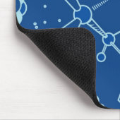 Bio-/Chemie-Spektrum-blaue Mausunterlage Mousepad (Ecke)