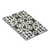 Bio Chemielehrerin Schwarzweißmuster Notizblock (Rechte Seite)