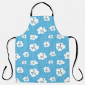 Bio Chemiemoleküle Blue Science Geek Schürze (Vorderseite)