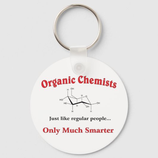 Bio Chemiker wie normale Menschen Schlüsselanhänger (Vorderseite)