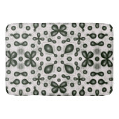 Bio chemische atomare Orbitale schwarz-weiß Badematte (Vorderseite)