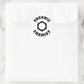 Bio Chemist-Aufkleber Runder Aufkleber (Tasche)