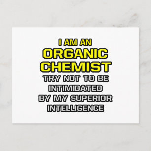 Bio Chemist... Überlegene Intelligenz Postkarte