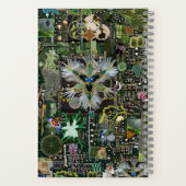 Bio-Circuit-Symbiose: Eine mechanische Metamorphos Notizblock (Rückseite)