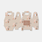 Bio Collage Leaf Earth Tone Hochzeit Geschenkschachtel (Ungefaltet)