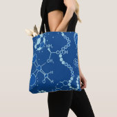 Bio-/des Chemie-Spektrum-blauen Atoms Tasche (Von Nahem)