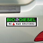 Bio Diesel Autoaufkleber (Auf Auto)