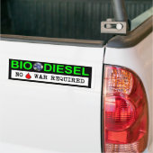 Bio Diesel Autoaufkleber (Auf Lkw)