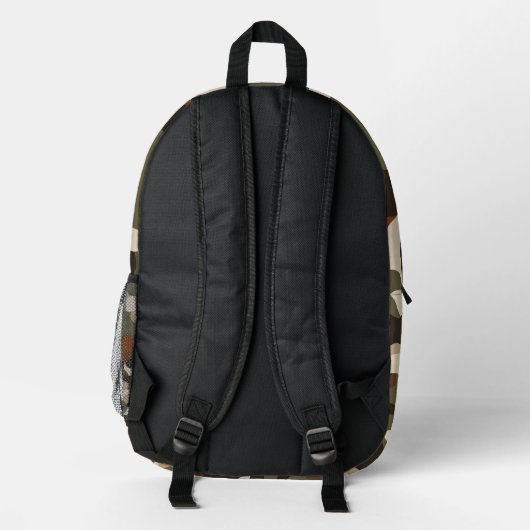 Bio Drift Bedruckter Rucksack (Rückseite)