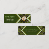 Bio Earth Art Mini-Visitenkarte Mini Visitenkarte (Vorne/Hinten)