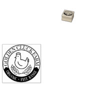 Bio Eiergeschäft Gummistempel (Stempel)