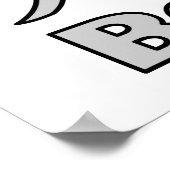 Bio Engineer Body Builder Poster (Ecke)