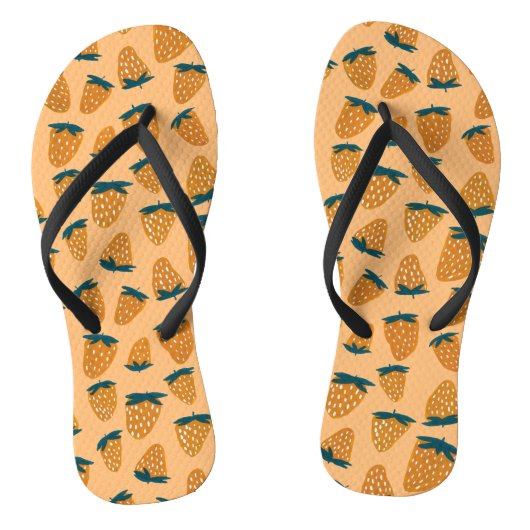 Bio Erdbeeren Badesandalen (Fußbett)