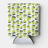 Bio Erdbeeren im Sommer nebgrün Dosenkühler (Vorderseite)