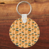 Bio Erdbeeren Schlüsselanhänger (Rückseite)