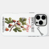 Bio Feigen im tropischen Garten Case-Mate iPhone Hülle (Rückseite (Horizontal))