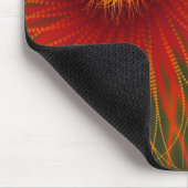Bio Feuer-Blume mousepad (Ecke)
