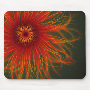 Bio Feuer-Blume mousepad
